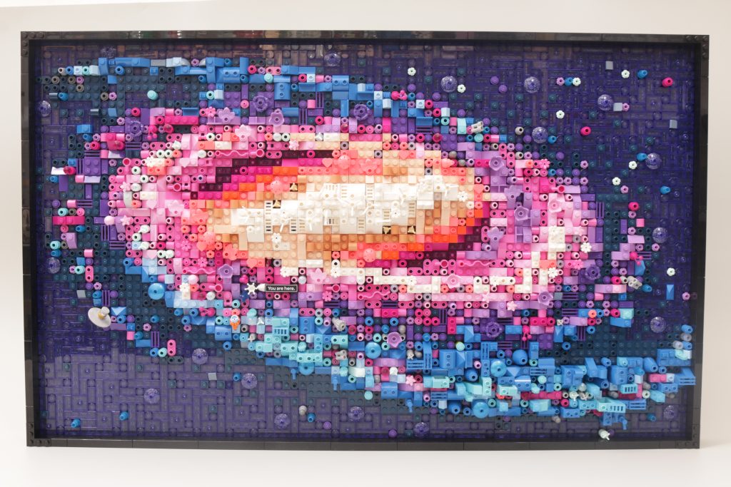 LEGO Art 31212 The Milky Way Galaxy review 1 1024x683