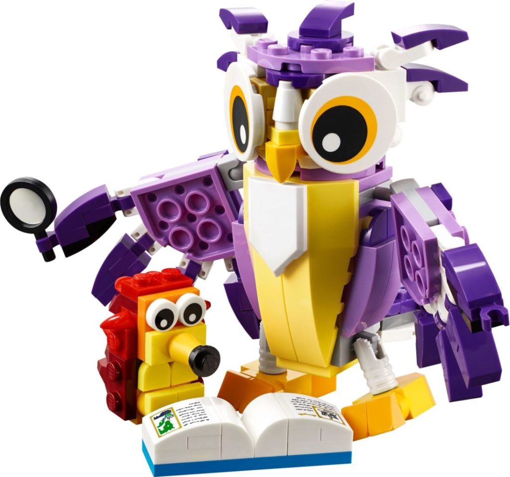 LEGO Creator 3 in 1 31125 Fantasy Forest Creatures 4 1024x958