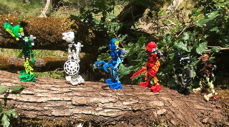 Brick Pic of the Day: Warrior walk