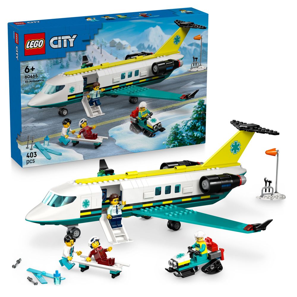 LEGO City 60465 Air Ambulance 9