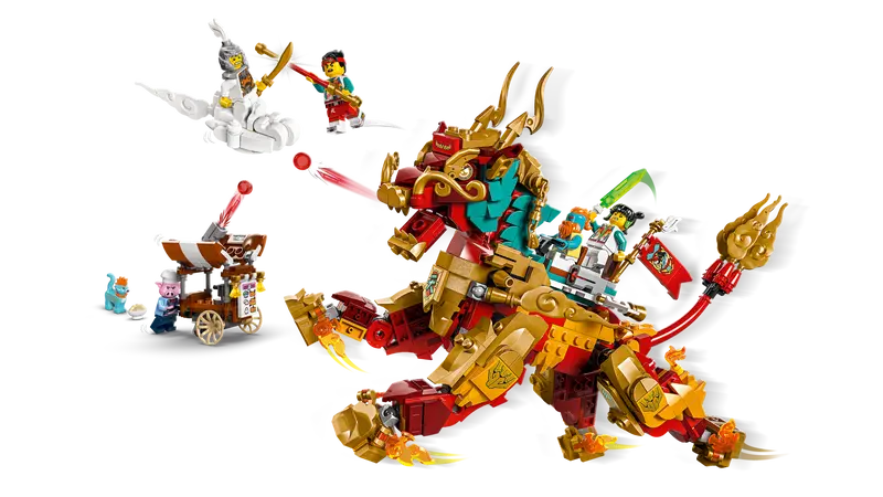 LEGO Monkie Kid 80066 Mythical Creature Qilin 3