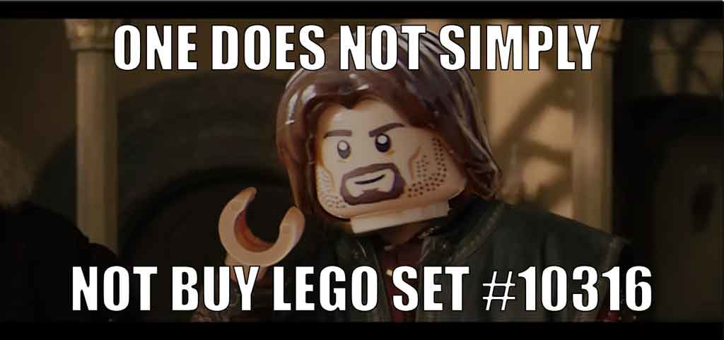LEGO 10316 one does not simply