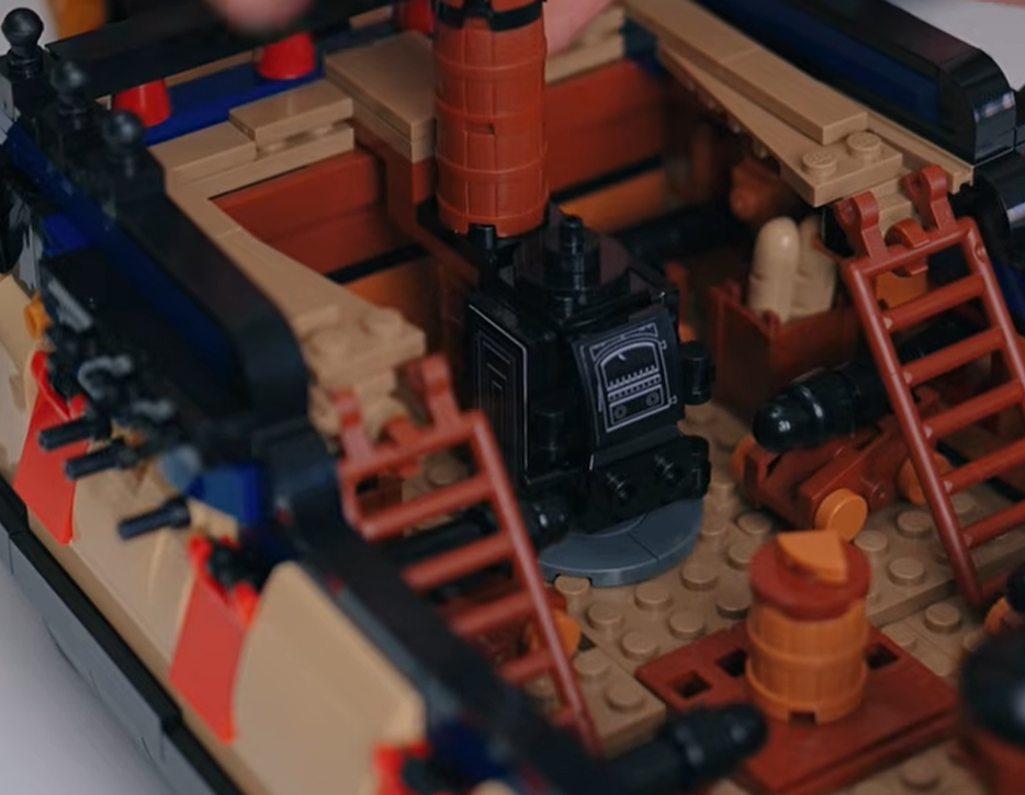 lego bricklink series 7 frigate stickers brick quest 3