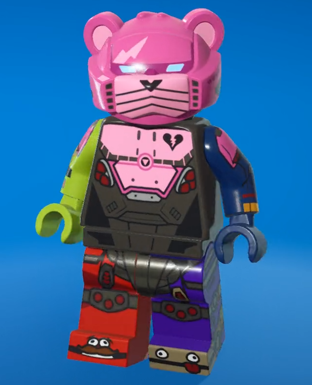 lego mecha team leader minifigure