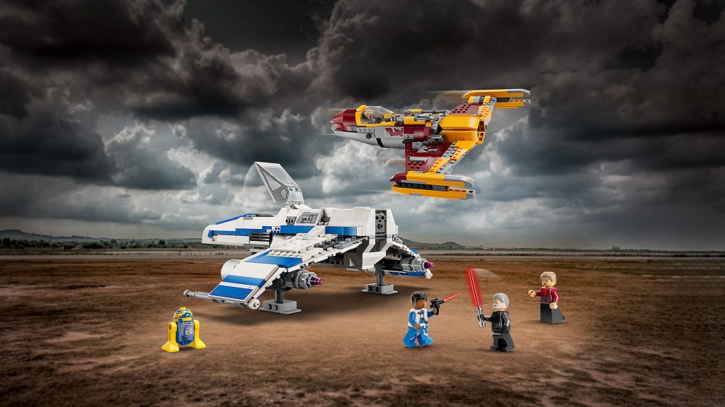LEGO Star Wars 75364 New Republic E Wing vs. Shin Hatis Starfighter 5 1024x576