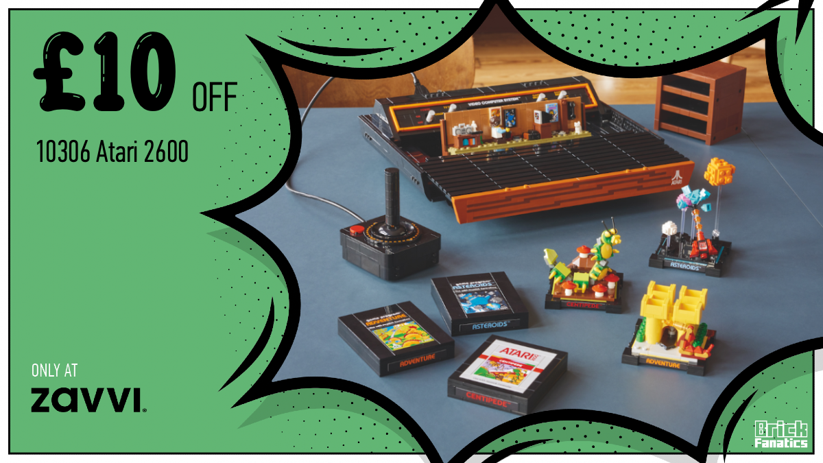 Best price yet on LEGO Icons 10306 Atari 2600 with first discount at Zavvi