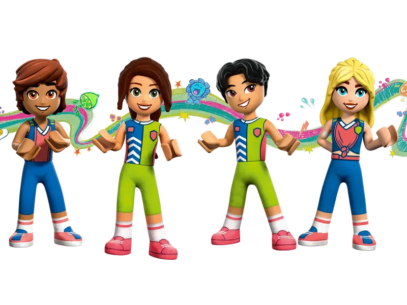 LEGO Friends 41744 Sports Center Minidolls