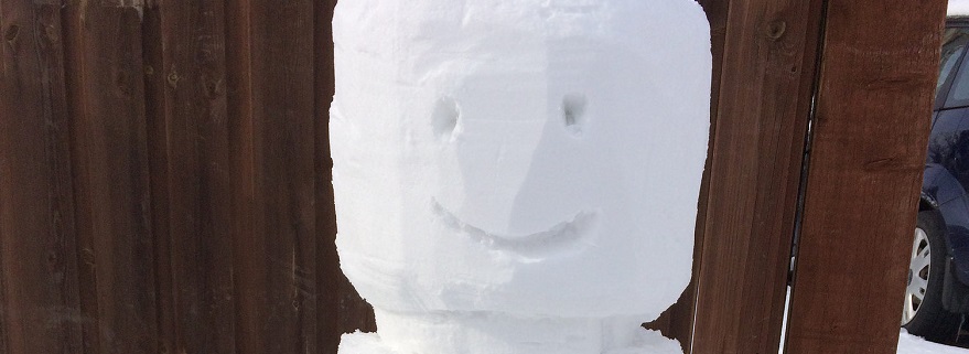 Brick Pic of the Day: LEGO snowman