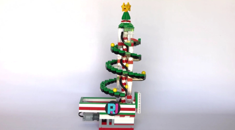 Celebrate Christmas with the LEGO Great Ball Contraption