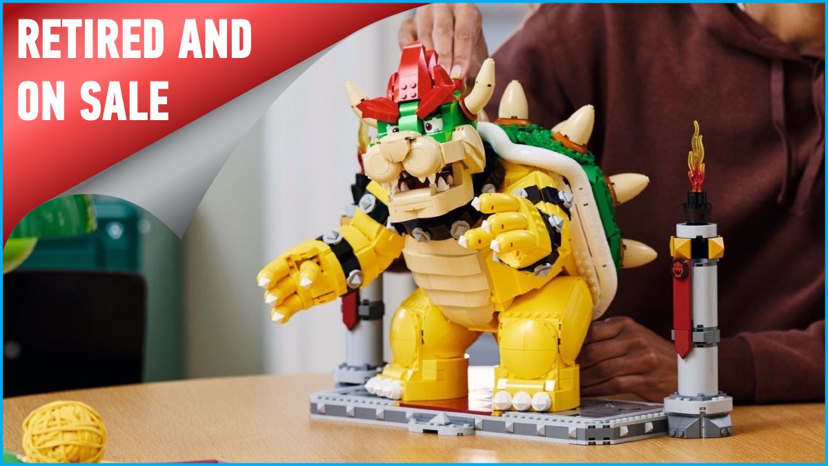 Retired LEGO Super Mario Bowser makes surprise return at John Lewis