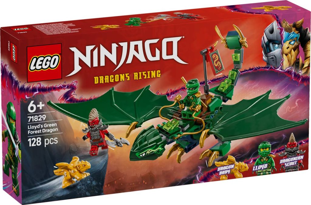 LEGO NINJAGO 71829 Lloyds Green Forest Dragon 1 1024x677
