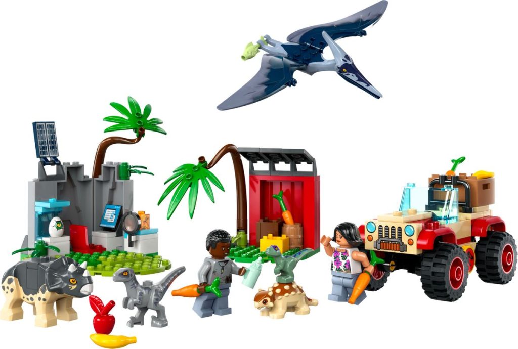 LEGO Jurassic World 76963 Baby Dinosaur Rescue Centre 1 1024x690