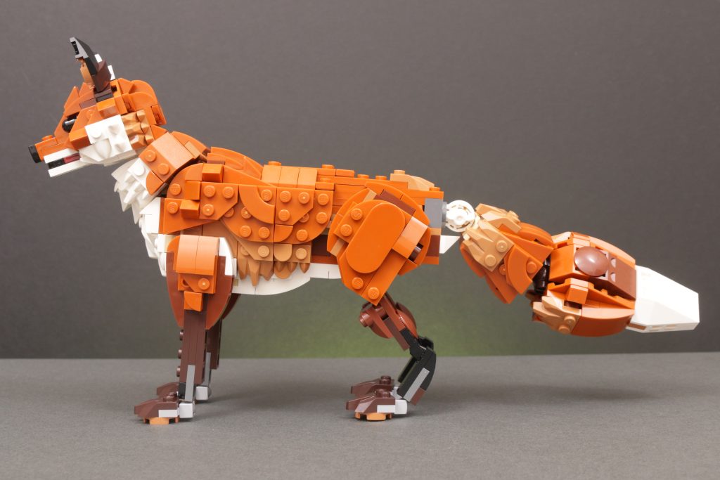 LEGO Creator 3 in 1 31154 Forest Animals Red Fox feature review 9 1024x683