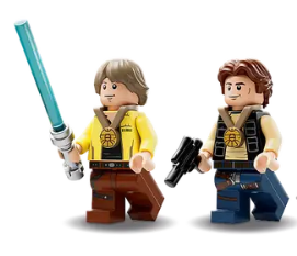 lego star wars 75365 Yavin 4 Rebel Base minifigure medals 2
