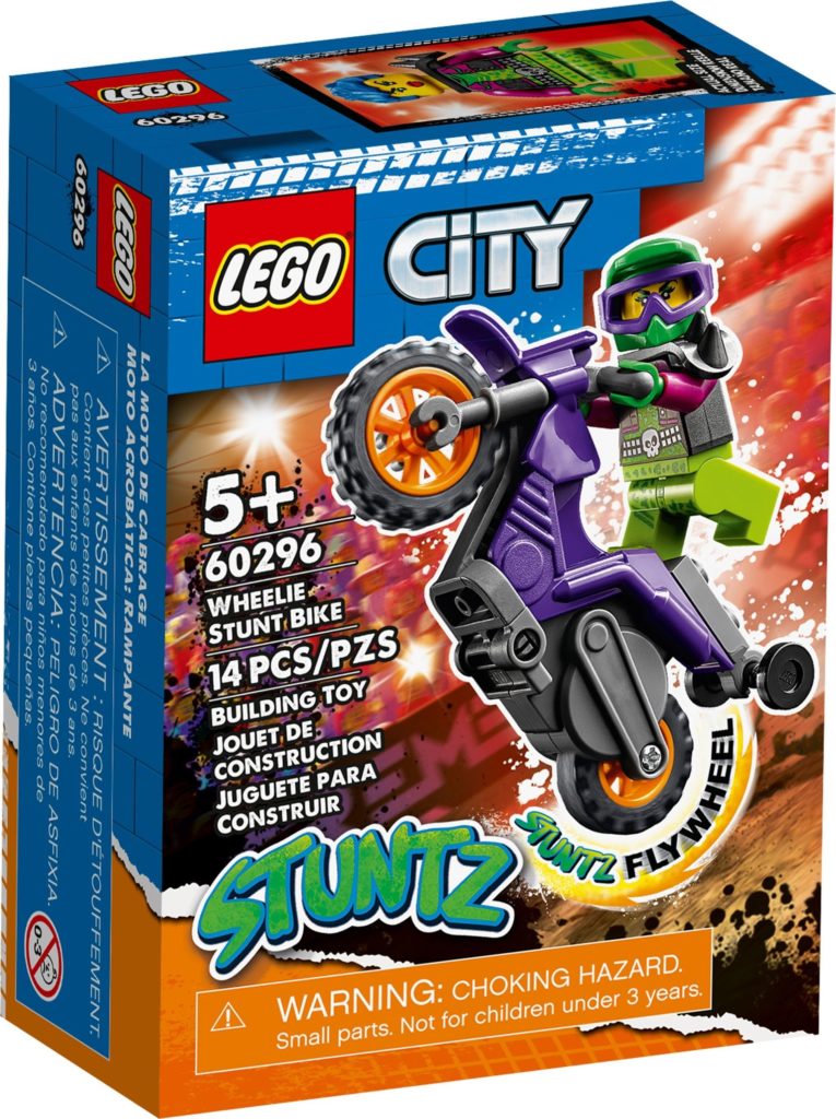 LEGO CITY 60296 Wheelie Stunt Bike
