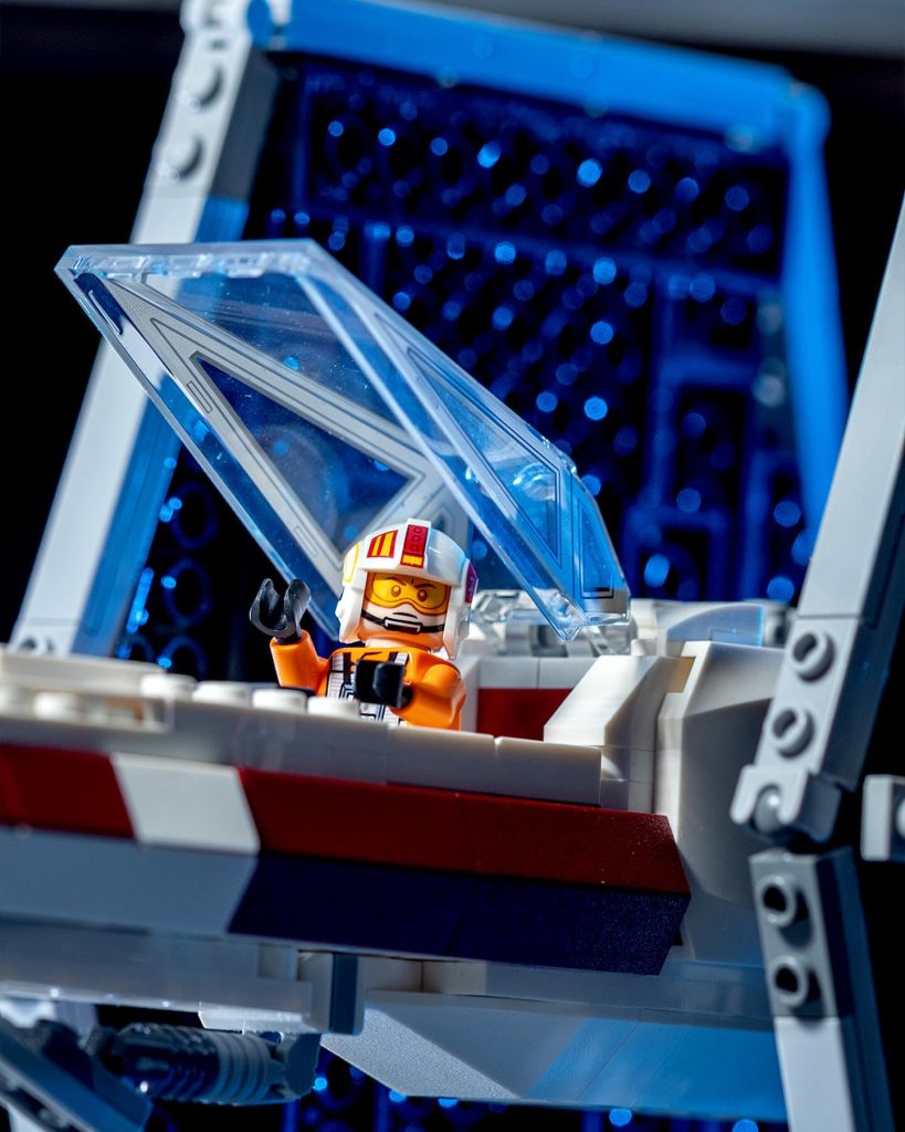 LEGO Star Wars 75393 TIE Fighter and X Wing Mash up Shundeez photography 7 819x1024