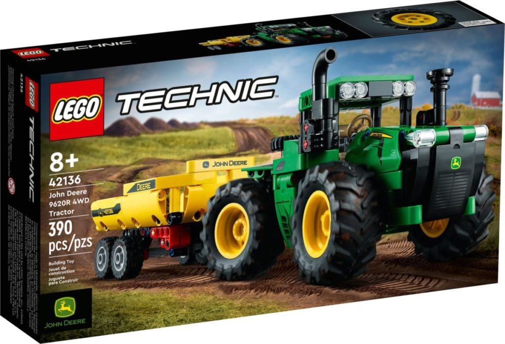 LEGO Technic 42136 John Deere 9620R 4WD Tractor 1 1 1024x697