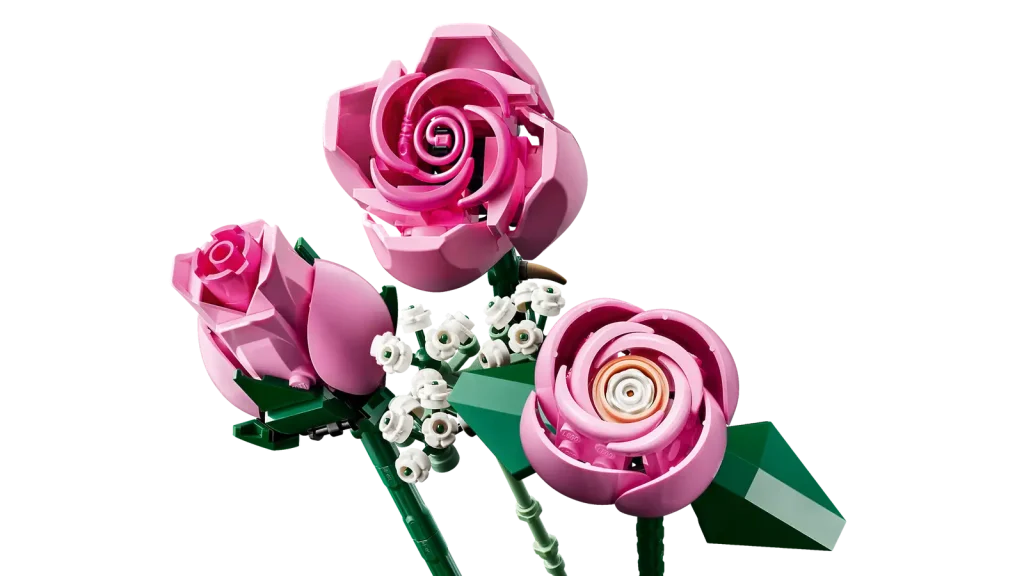 LEGO Botanicals 10374 Bouquet of Pink Roses 5 1024x576