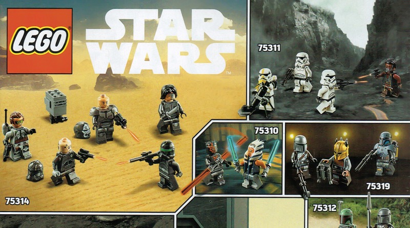 Closer look at LEGO Star Wars summer 2021 Mandalorian minifigures