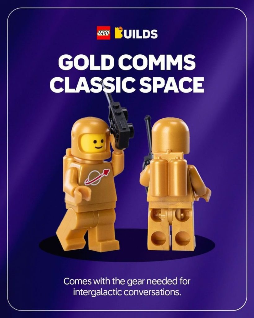 LEGO Ideas 21358 Minifigure Vending Machine Gold Comms Classic Space 819x1024