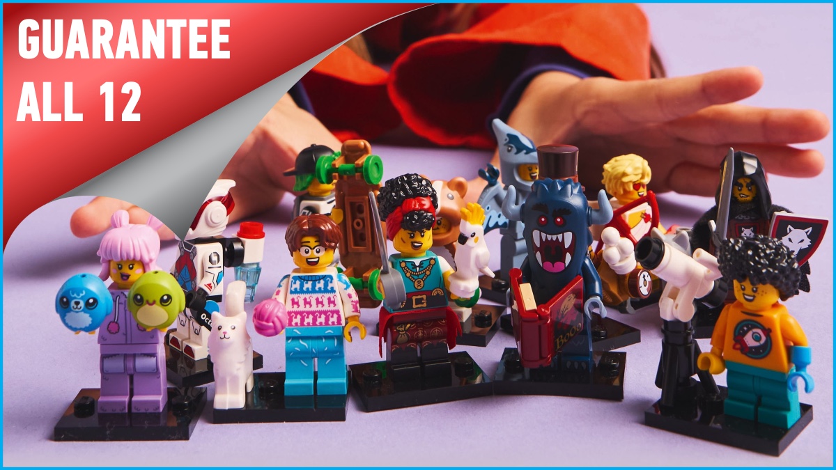 There are two ways to guarantee all 12 characters of LEGO CMF Series 27