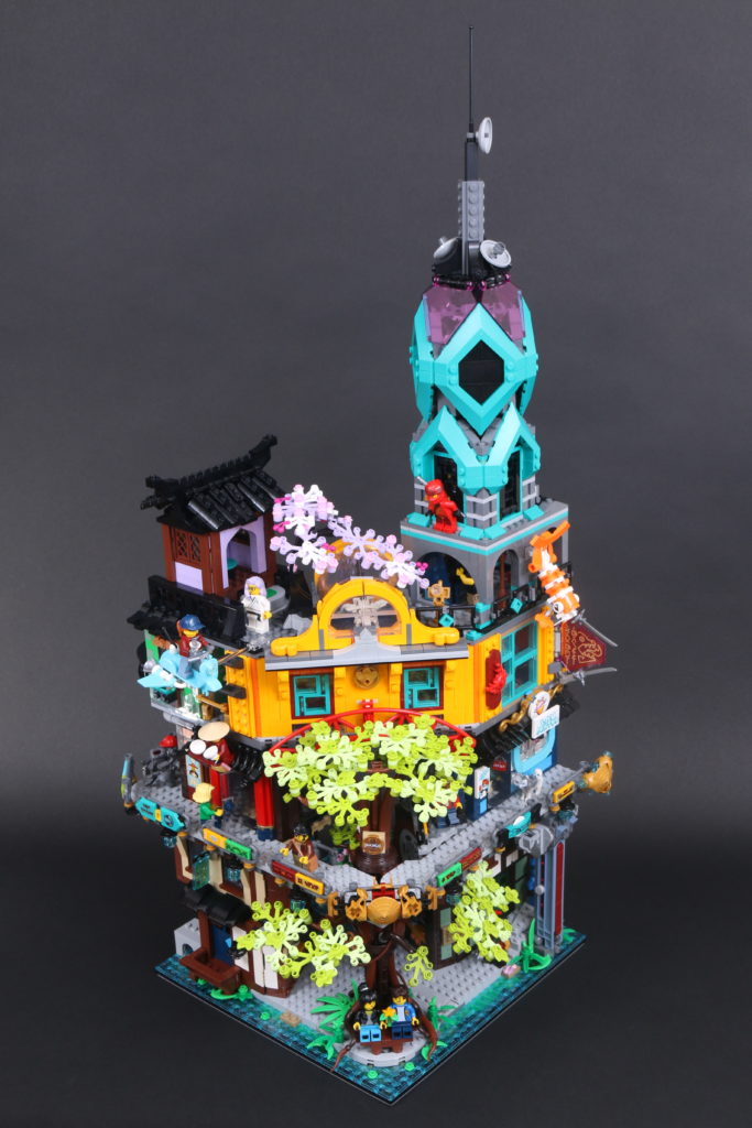 LEGO NINJAGO 71741 NINJAGO City Gardens review 14