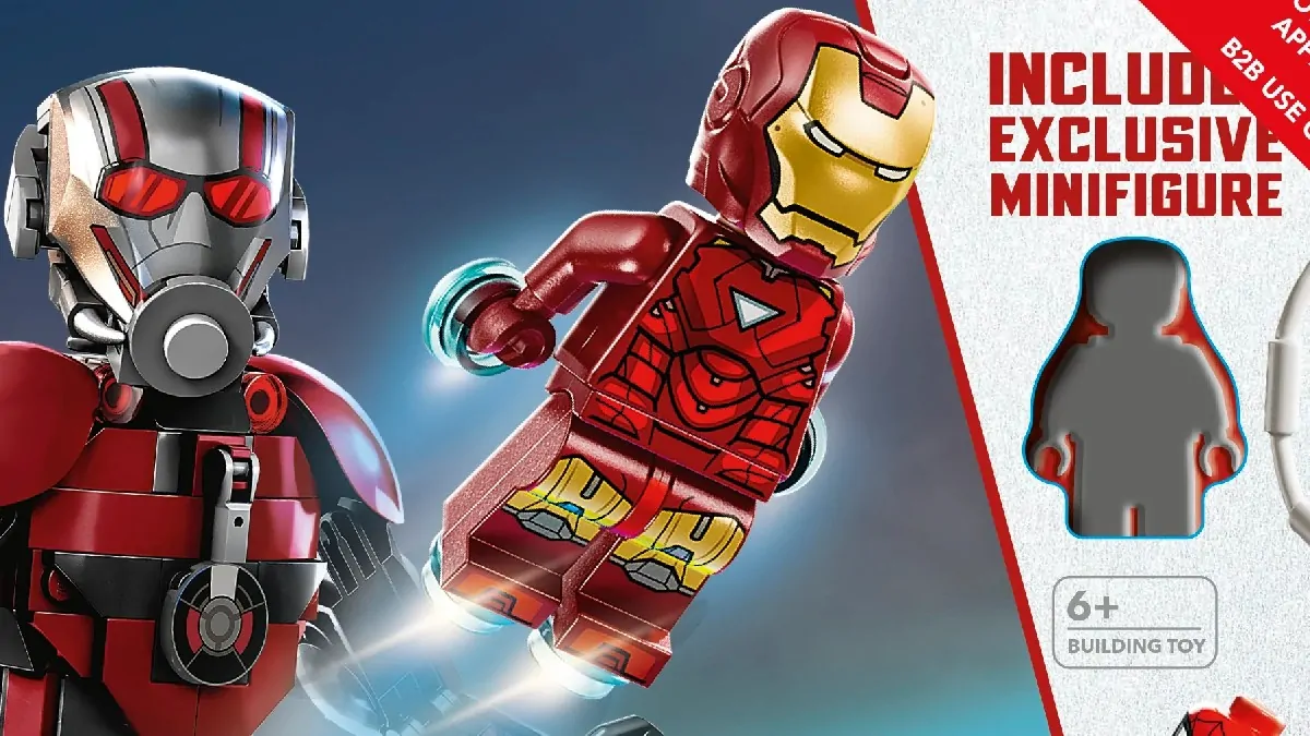 Who will the exclusive minifigure in LEGO Marvel's 2026 book be?