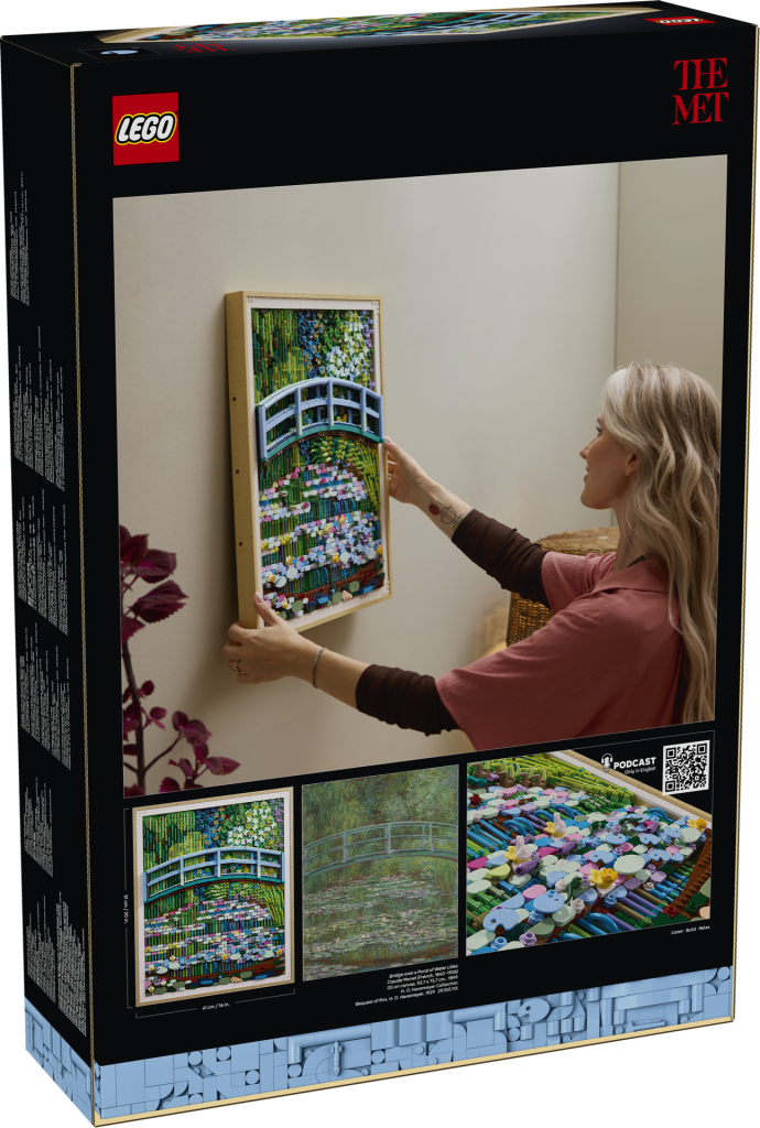 LEGO Art 31220 Claude Monet – Bridge over a Pond of Water Lilies 1 690x1024