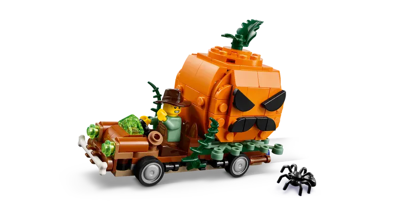 LEGO 40822 Jack O Lantern Pickup Truck 4