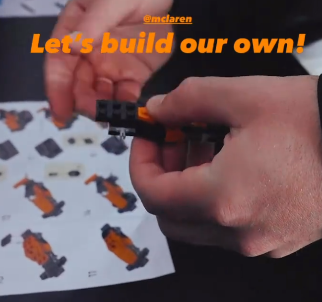 exclsuive montreal lego mclaren model make and take 2