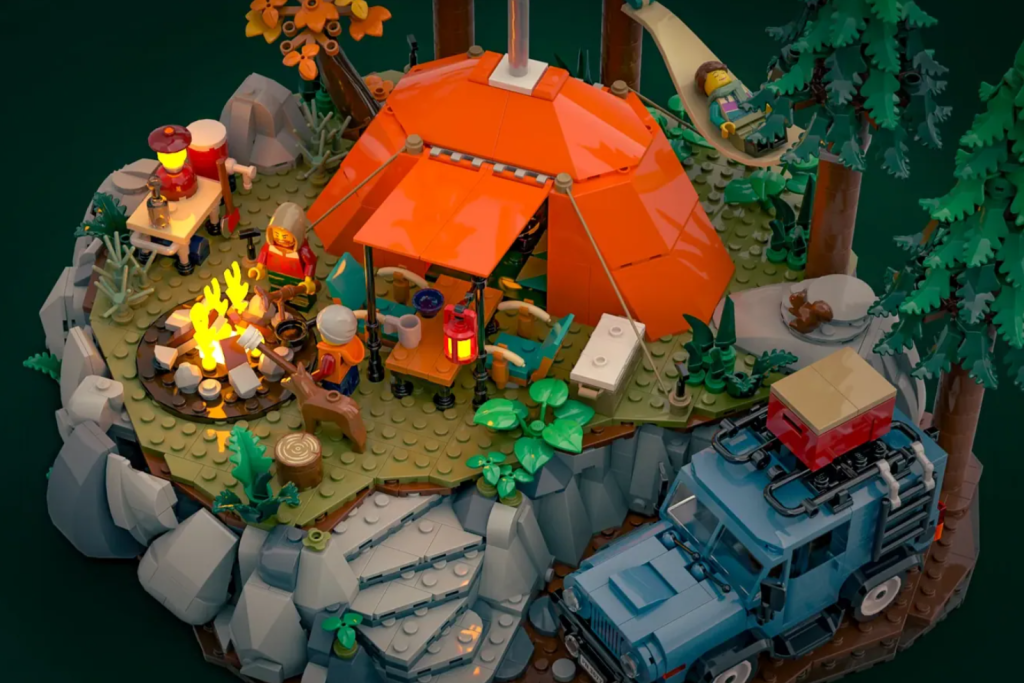 LEGO Ideas camping trip 3 1024x683