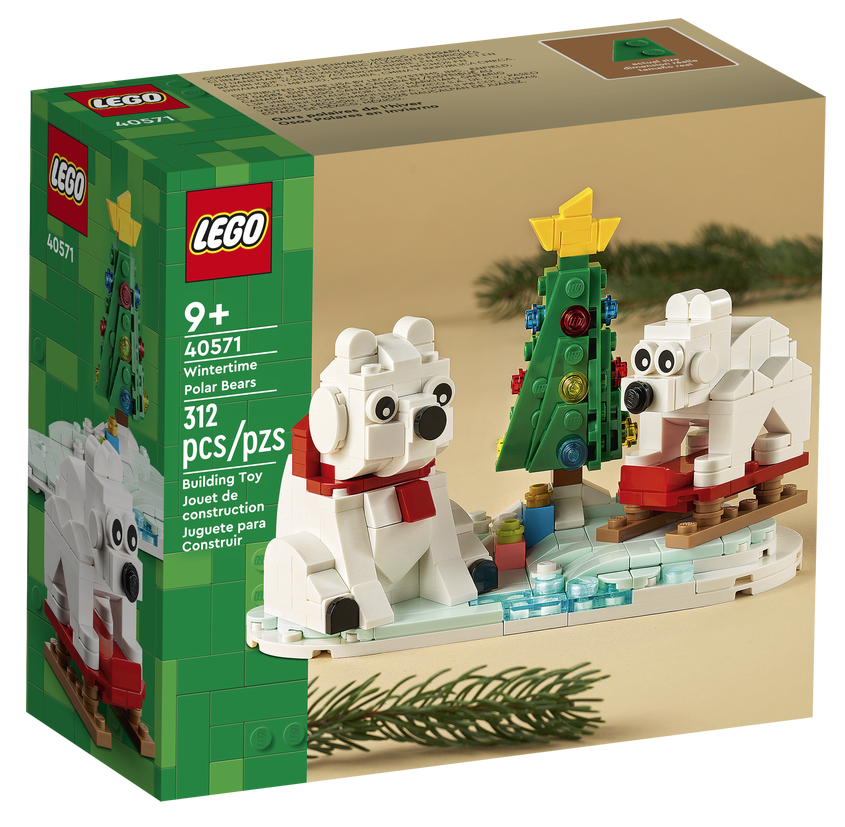 40571 Wintertime Polar Bears box front