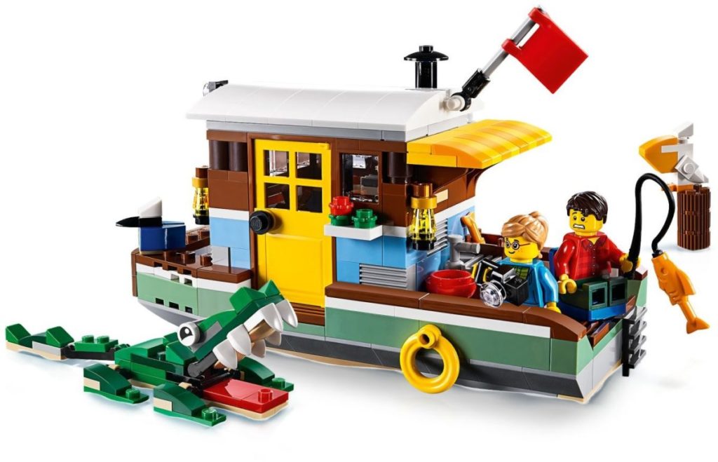 LEGO Creator 31093 Riverside Houseboat 3 1024x659