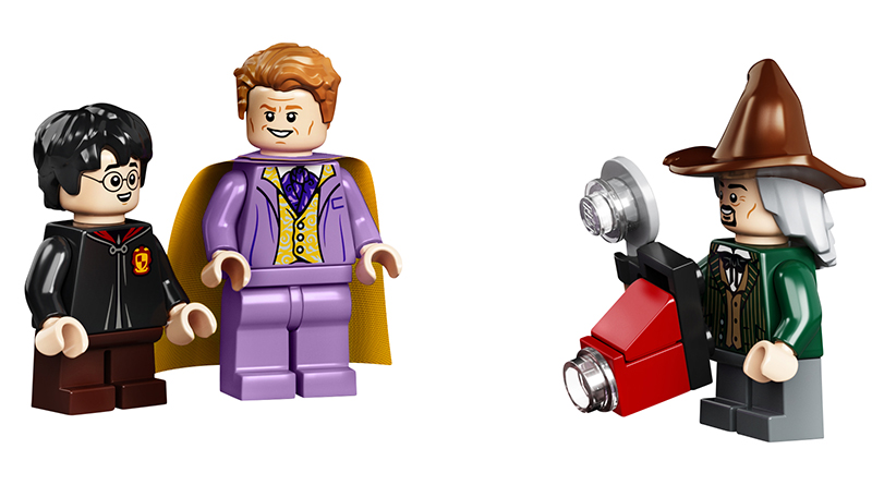 Meet the minifigures in LEGO Harry Potter 75978 Diagon Alley