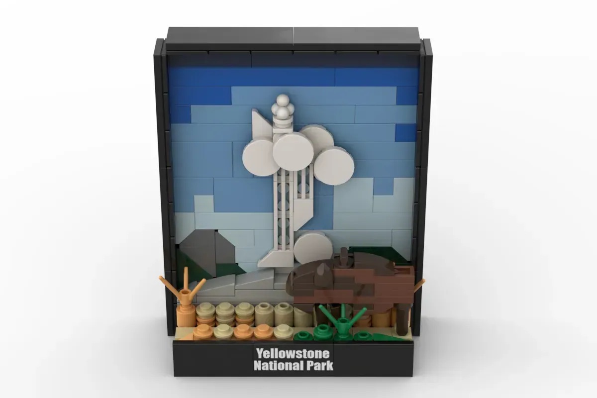 LEGO Ideas Americas National Parks Iconic Postcards 2
