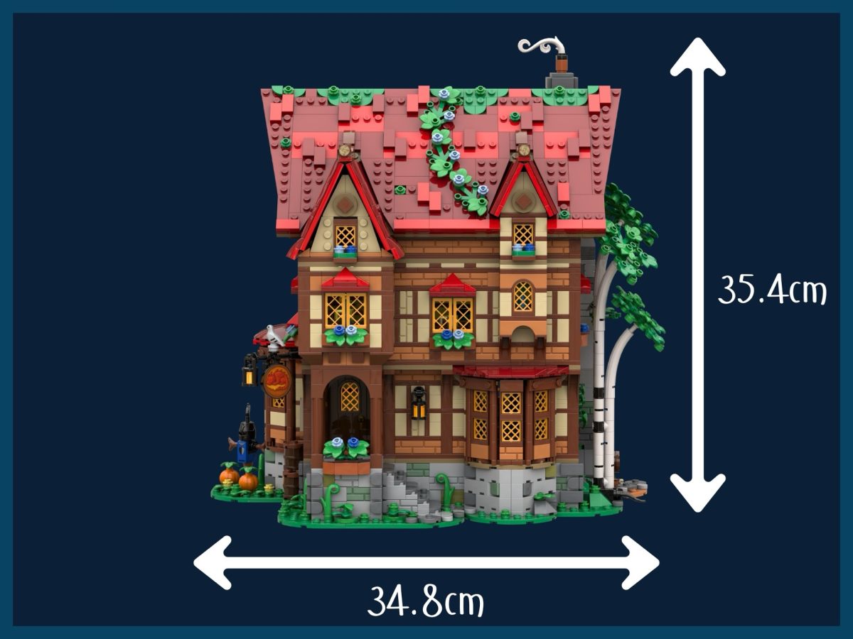LEGO BrickLink Series 9 Sleepy Dragon Inn 10 1200x900