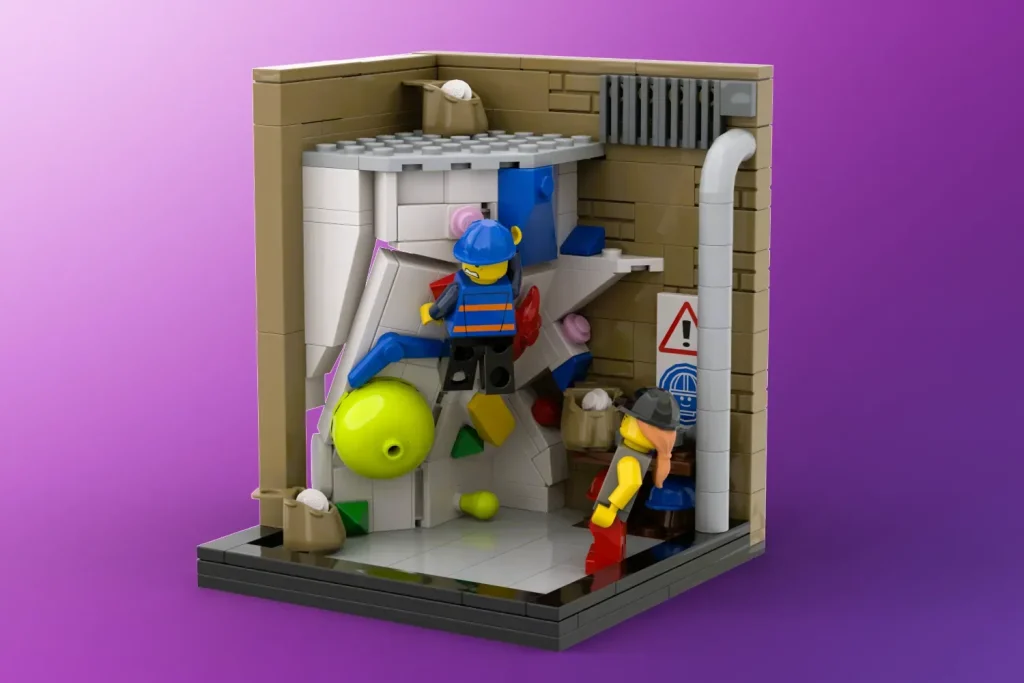 LEGO Ideas wonderful forge300 rock climbing 1024x683