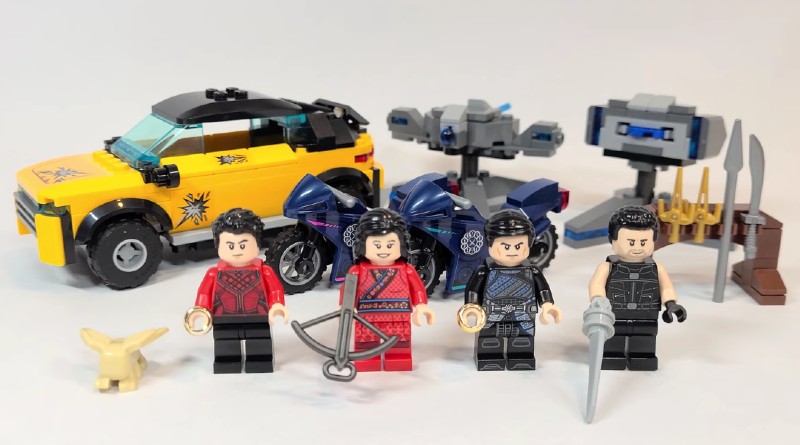 The first review of LEGO Marvel 76176 Escape from the Ten Rings has appeared