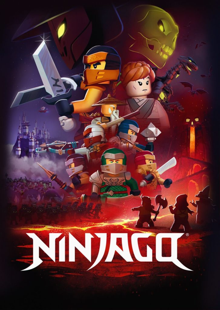 ninjago master of the mountain poster