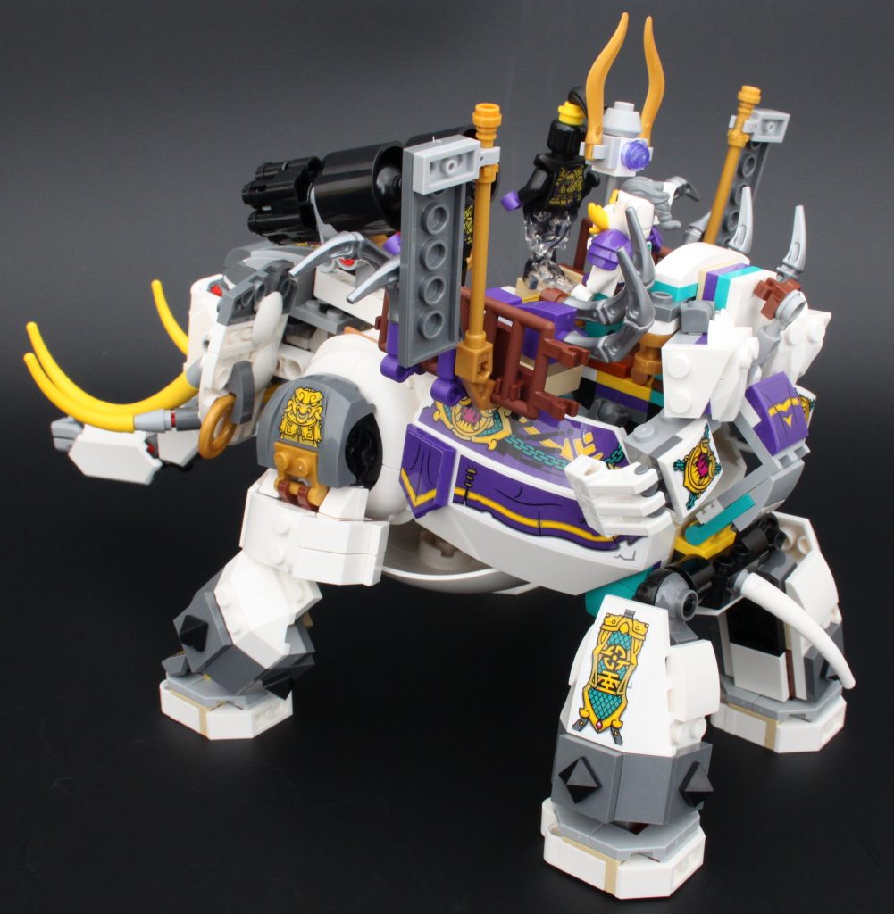 LEGO Monkie Kid 80043 Yellow Tusk Elephant review 22 1001x1024