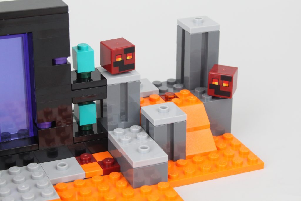 LEGO Minecraft 21255 The Nether Portal Ambush review 20 1024x683