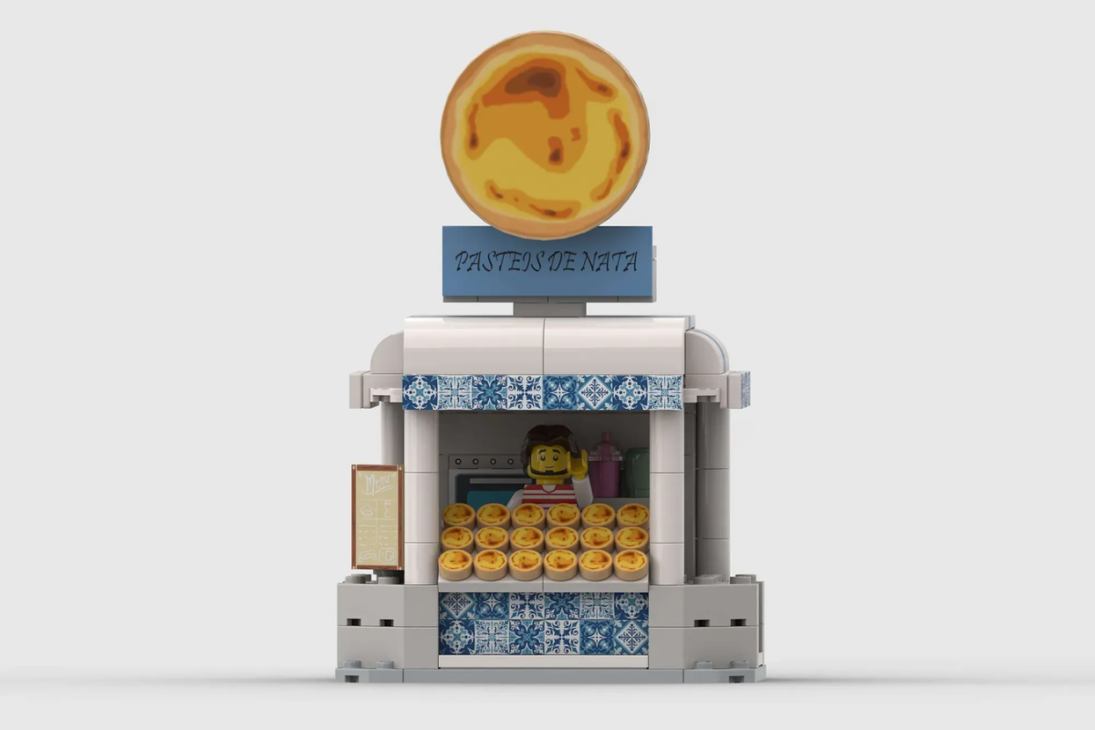 LEGO Ideas Pasteis De Nata Kiosk by E Squared 1200x800