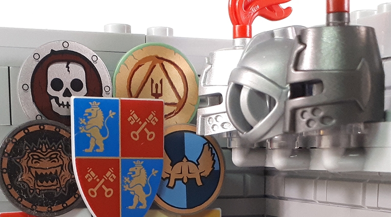 LEGO Collectible Minifigures Series 20 vignettes: Tournament Knight