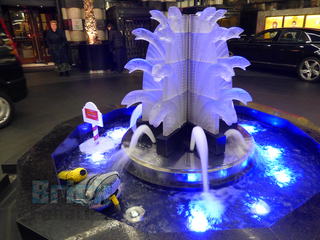 LEGO Twelve Rebuilds of Christmas at The Savoy