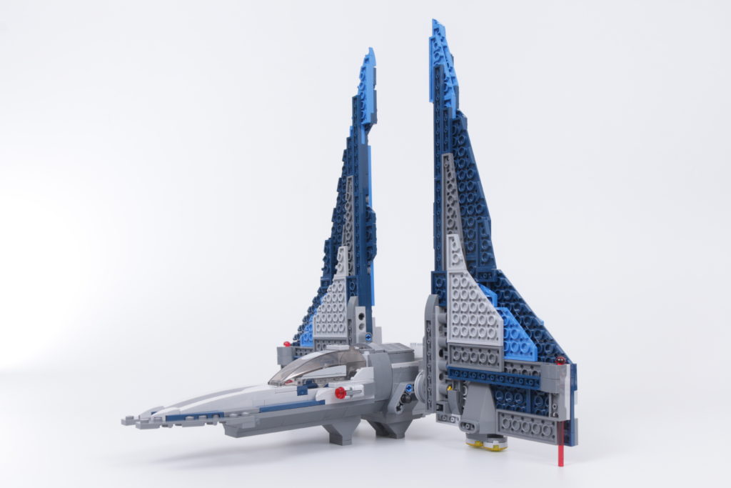 LEGO Star Wars 75316 Mandalorian Starfighter error and fix 6