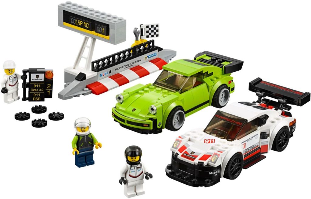 75888 Porsche 911 RSR and 911 Turbo 3.0 Speed Champions 1024x655