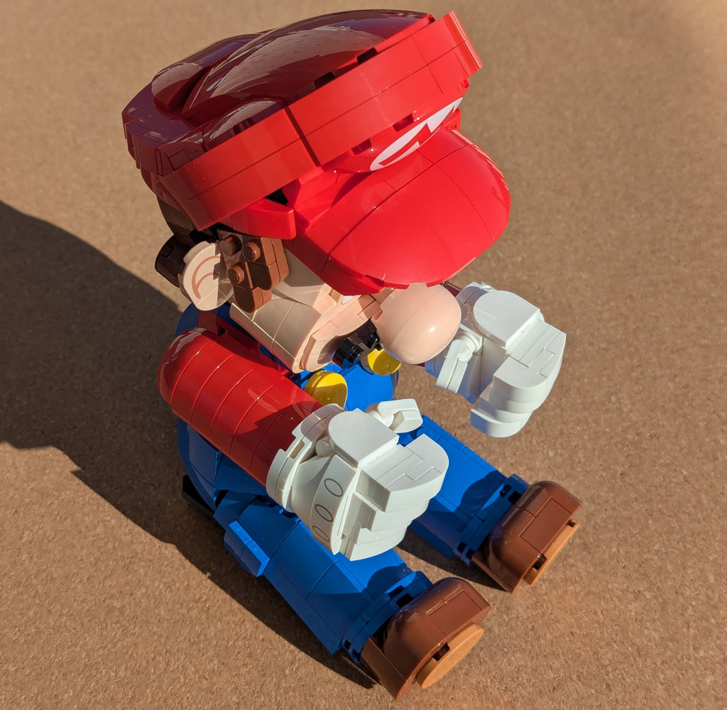 ZUSAMMENGEBAUT LEGO Super Mario 72037 Mario Standard Kart review 1