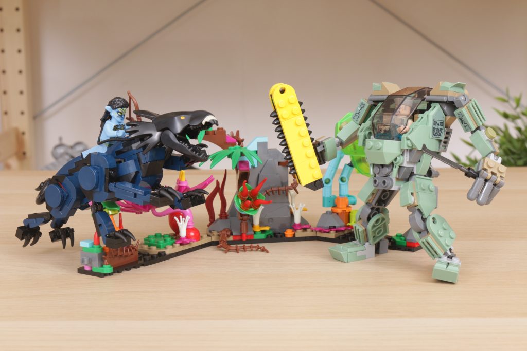 LEGO Avatar 75571 Neytiri Thanator vs. AMP Suit Quaritch review 2 1024x683