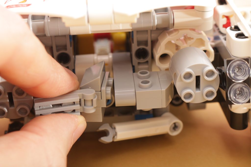 How to make LEGO Technic 42178 Surface Space Loader minifigure scale 25 1024x683