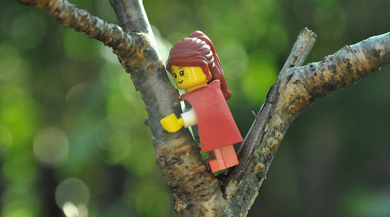 Brick Pic of the Day: Climbing